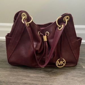 Michael Kors Violet Leather Bag
